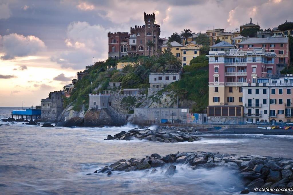 Pisi Home, 2 Min Dalla Spiaggia E Dall' Ospedale Gaslini 热那亚 外观 照片