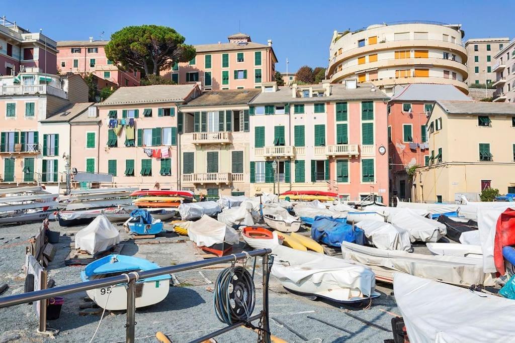 Pisi Home, 2 Min Dalla Spiaggia E Dall' Ospedale Gaslini 热那亚 外观 照片