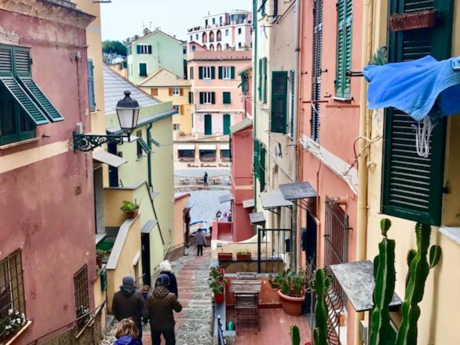 Pisi Home, 2 Min Dalla Spiaggia E Dall' Ospedale Gaslini 热那亚 外观 照片