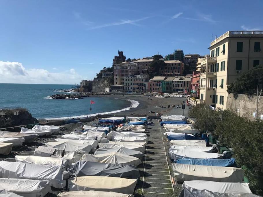 Pisi Home, 2 Min Dalla Spiaggia E Dall' Ospedale Gaslini 热那亚 外观 照片